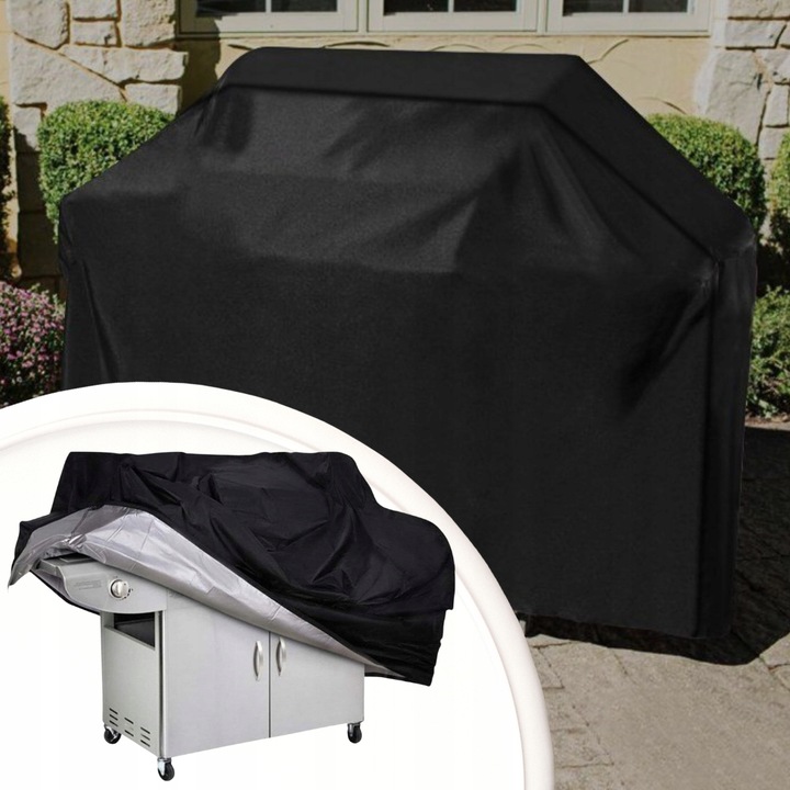 POKROWIEC NA GRILLA GRIL GAZOWY XL OSŁONA PLANDEKA WODOODPORNY MOCNY Długość 145 cm