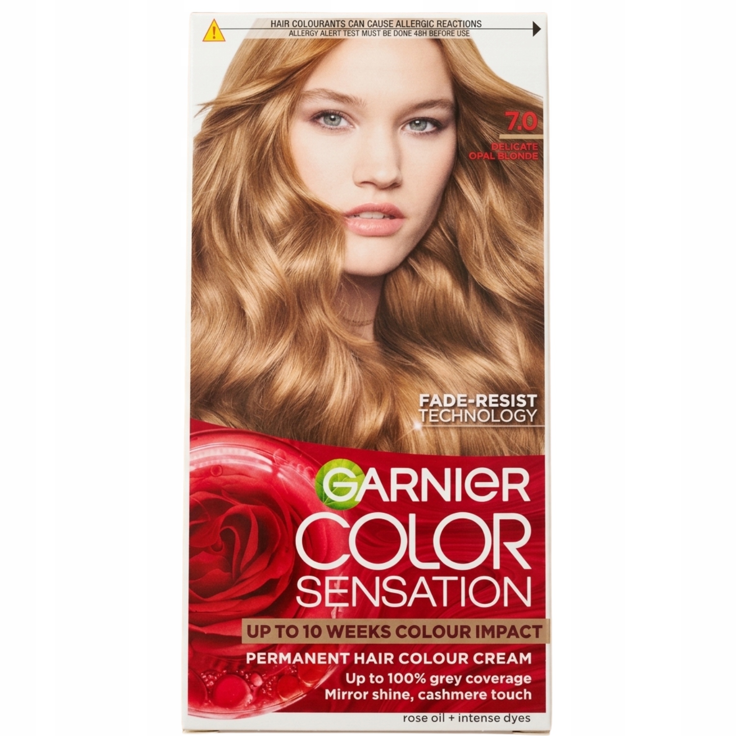 Garnier Color Sensation Farba do włosów 7.0 Delicate Opal Blonde