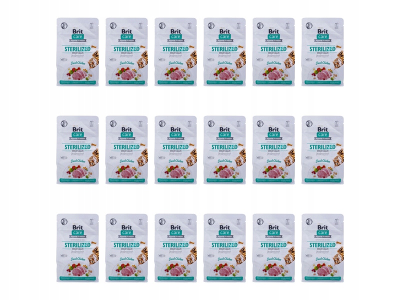 Karma dla kota Brit Care Sterilized Urinary Kurczak 18 x400 g