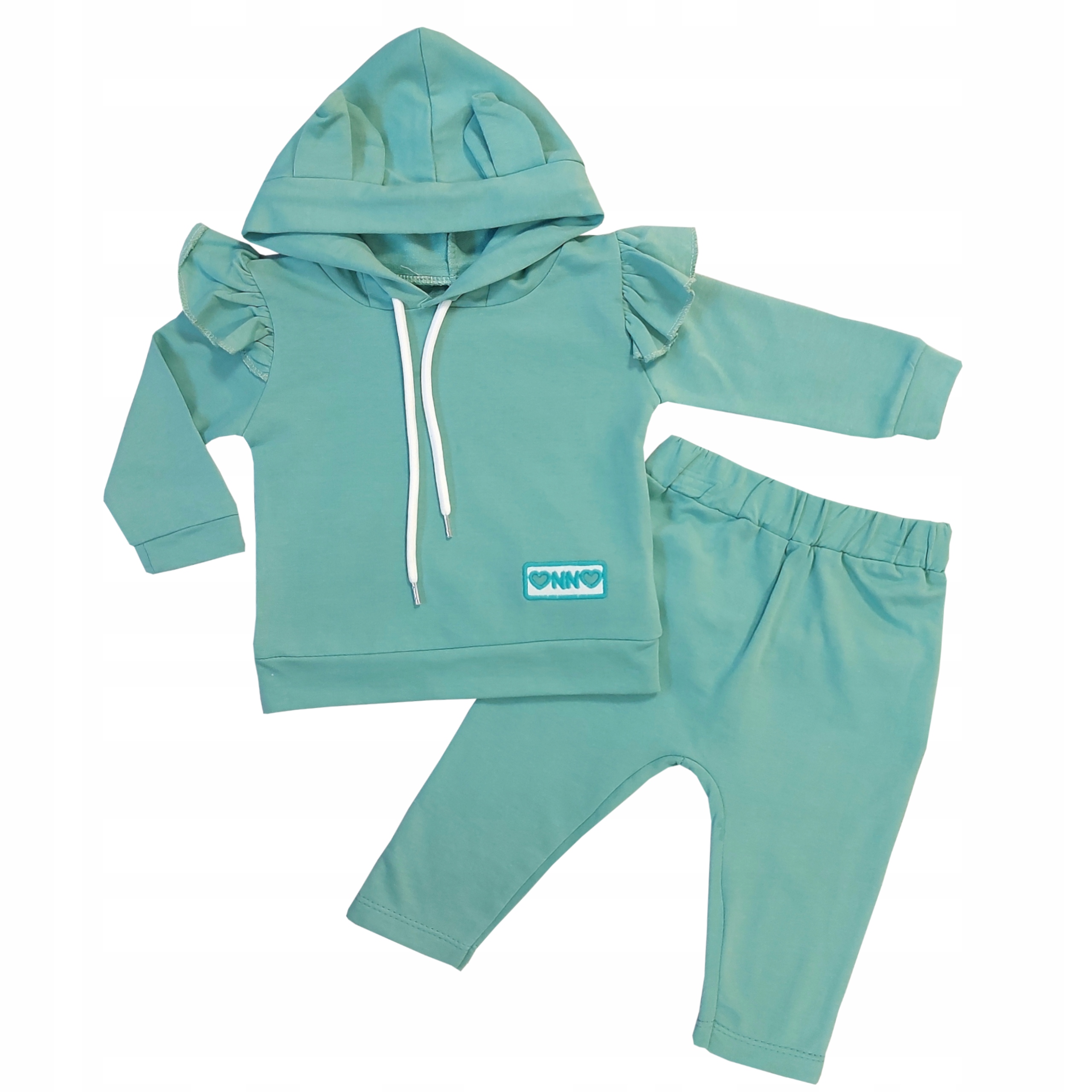 

Dres dziewczęcy 92 z kapturem bawełna 18-24 m