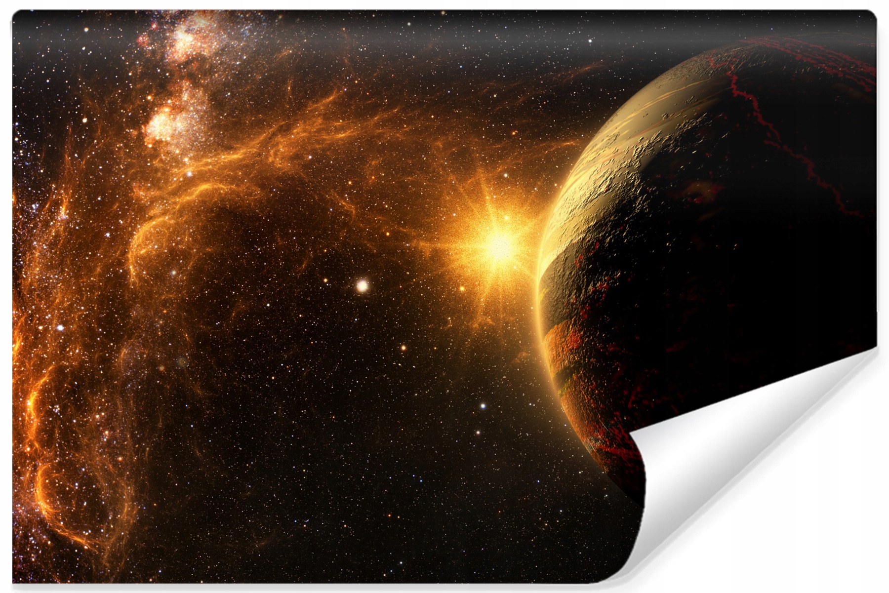

Fototapeta młodzieżowa planety kosmos 3D 180x120