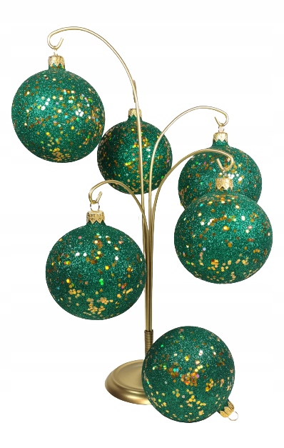 

Bombki Szklane Zieleń Szmaragdowa 8 cm.