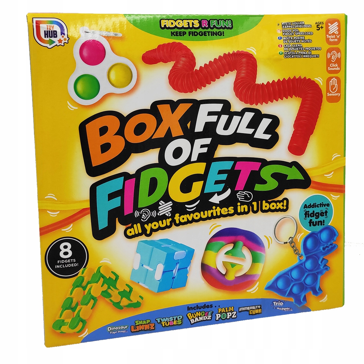 

Zestaw Zabawek antystresowych Fidget Pop-it Rms