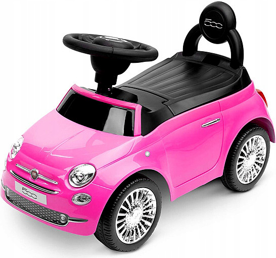 

Chodzik Jeździk Pchacz Odpychacz Fiat 500 Dźwięk