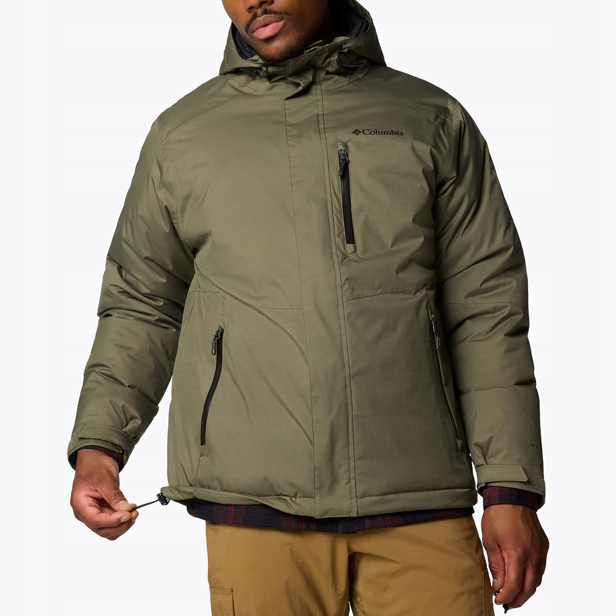 Kurtka puchowa męska Columbia Oak Harbor II Insulated stone green XL