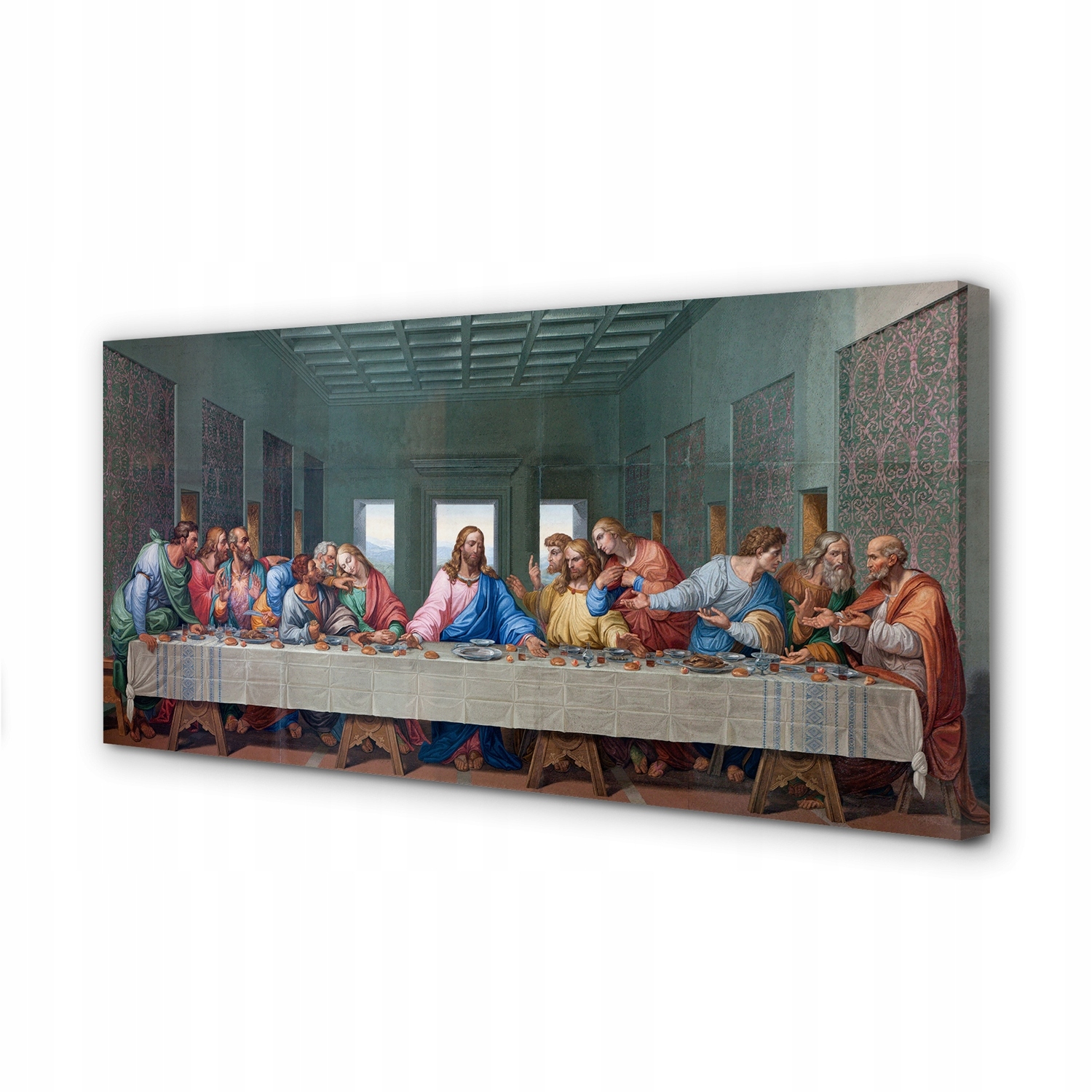 

Obraz na płótnie Sztuka ostatnia wieczerza 120x60