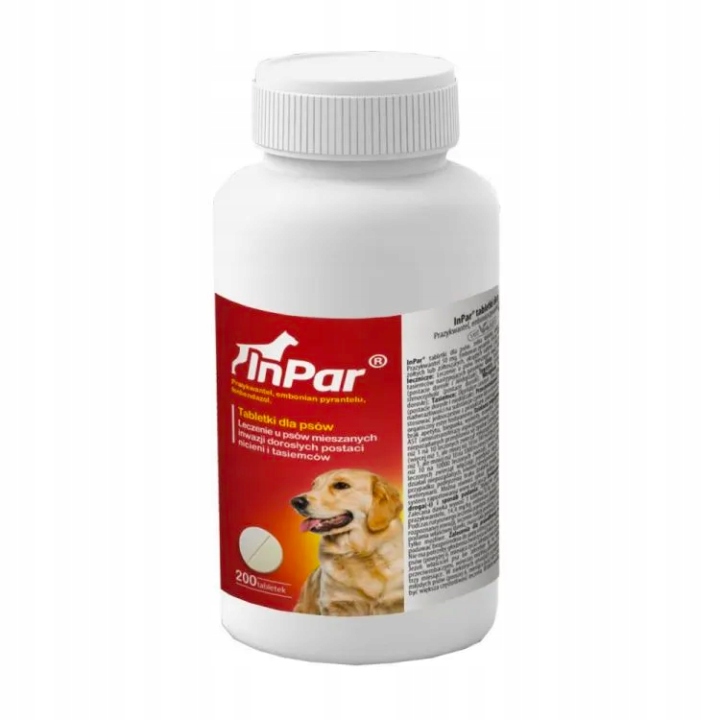 Vet Agro Inpar Tabletki Odrobaczające Dla Psa 200 Tabletek