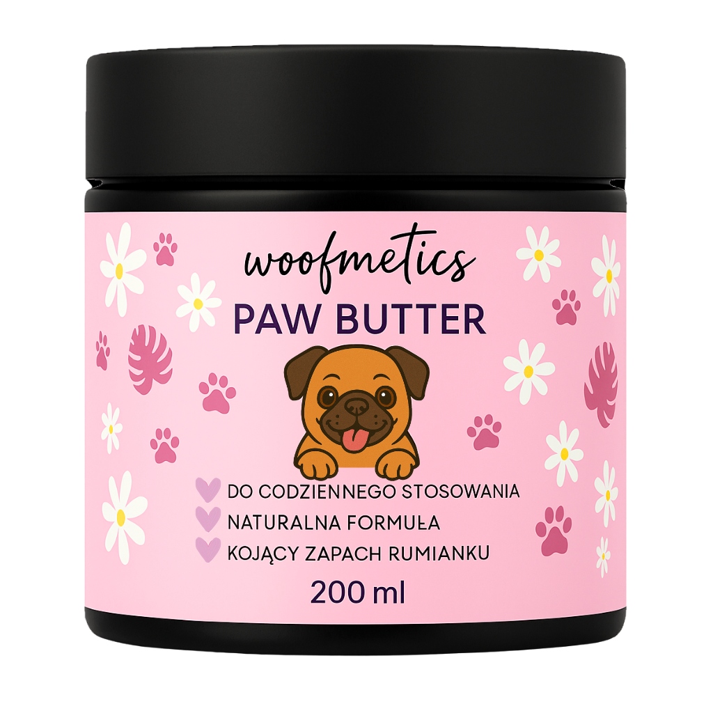 Levně Woofmetics Paw Butter – Lapkové máslo pro péči o tlapky Heřmánek 200 Ml