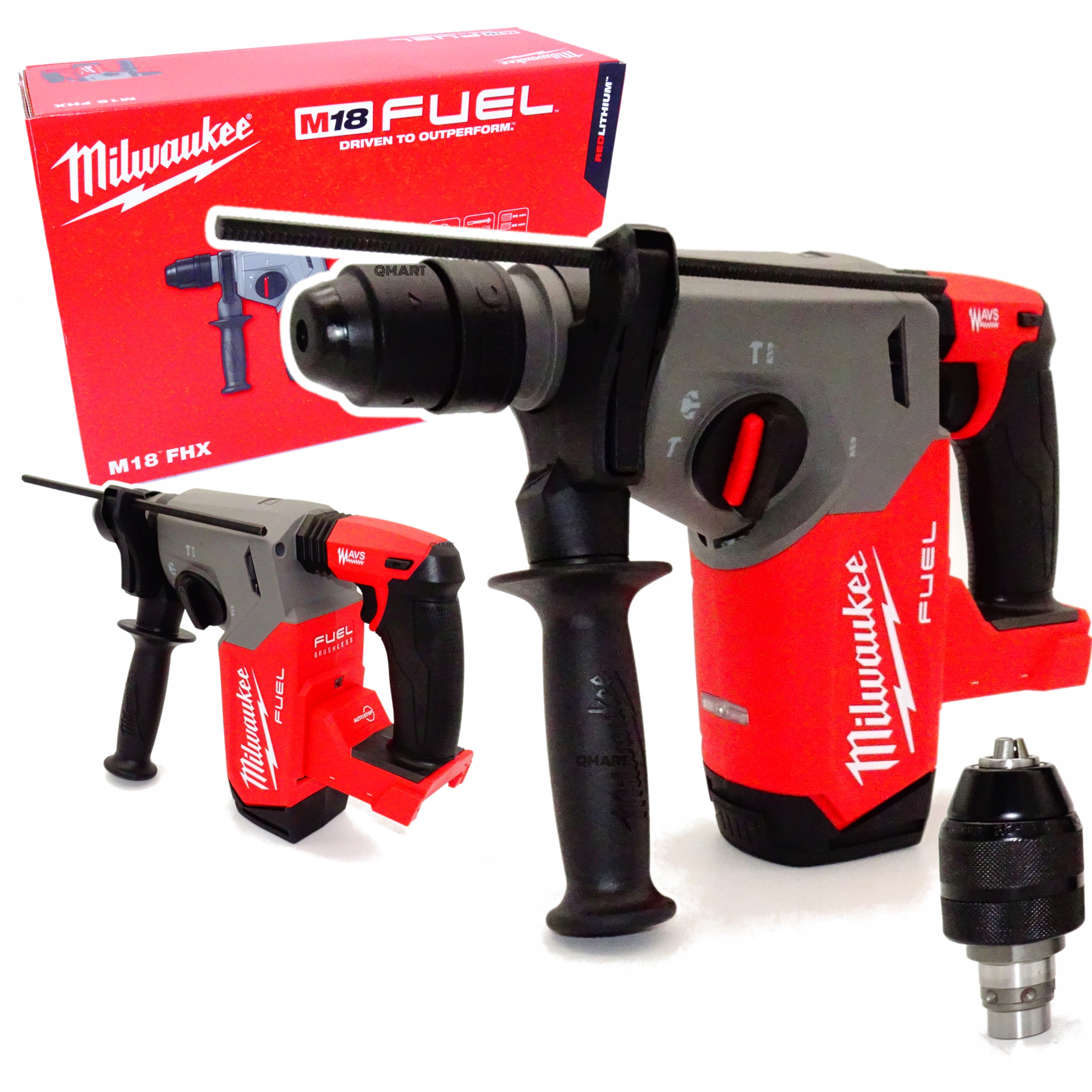 

Milwaukee M18 FHX-0 2,5J Młotowiertarka 4933478888