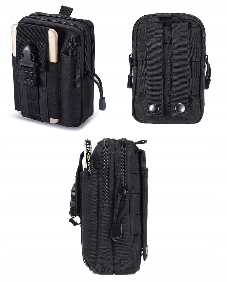 Męska nerka saszetka do paska wojskowa taktyczna etui na telefon dokumenty Marka inna
