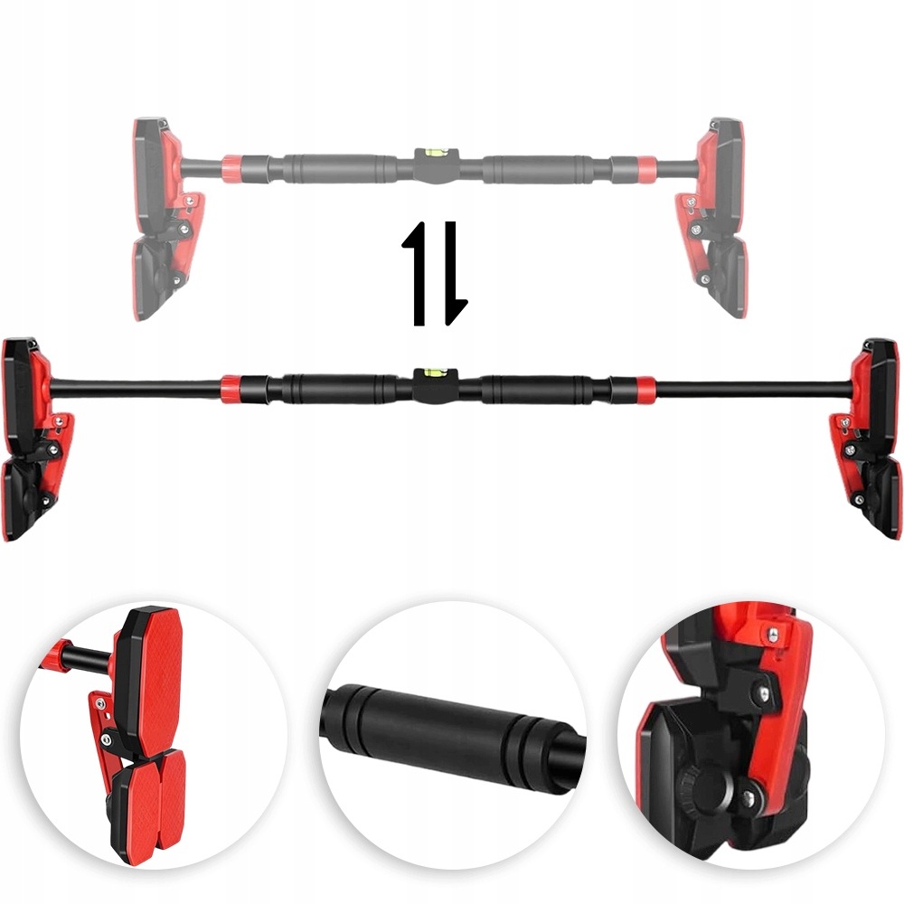 Hrazda pro zvedání 76-100 cm, pevná hrazda do posilovny