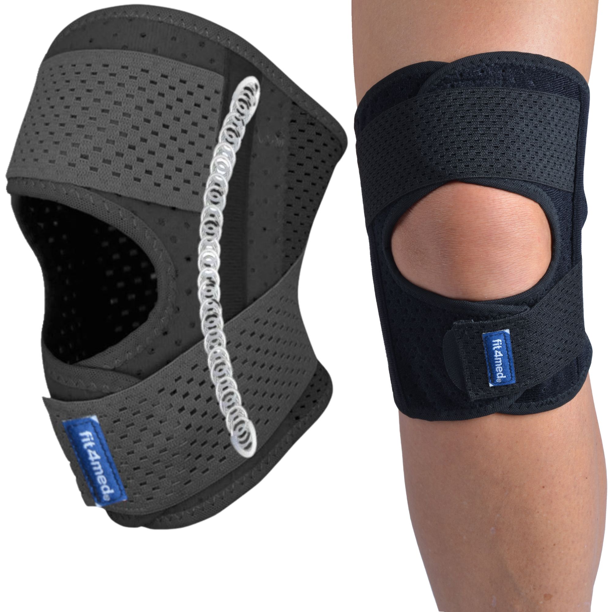 Stabilizator Kolana Sportowy Opaska Kompresyjna Rehabilitacja Ochrona stawu