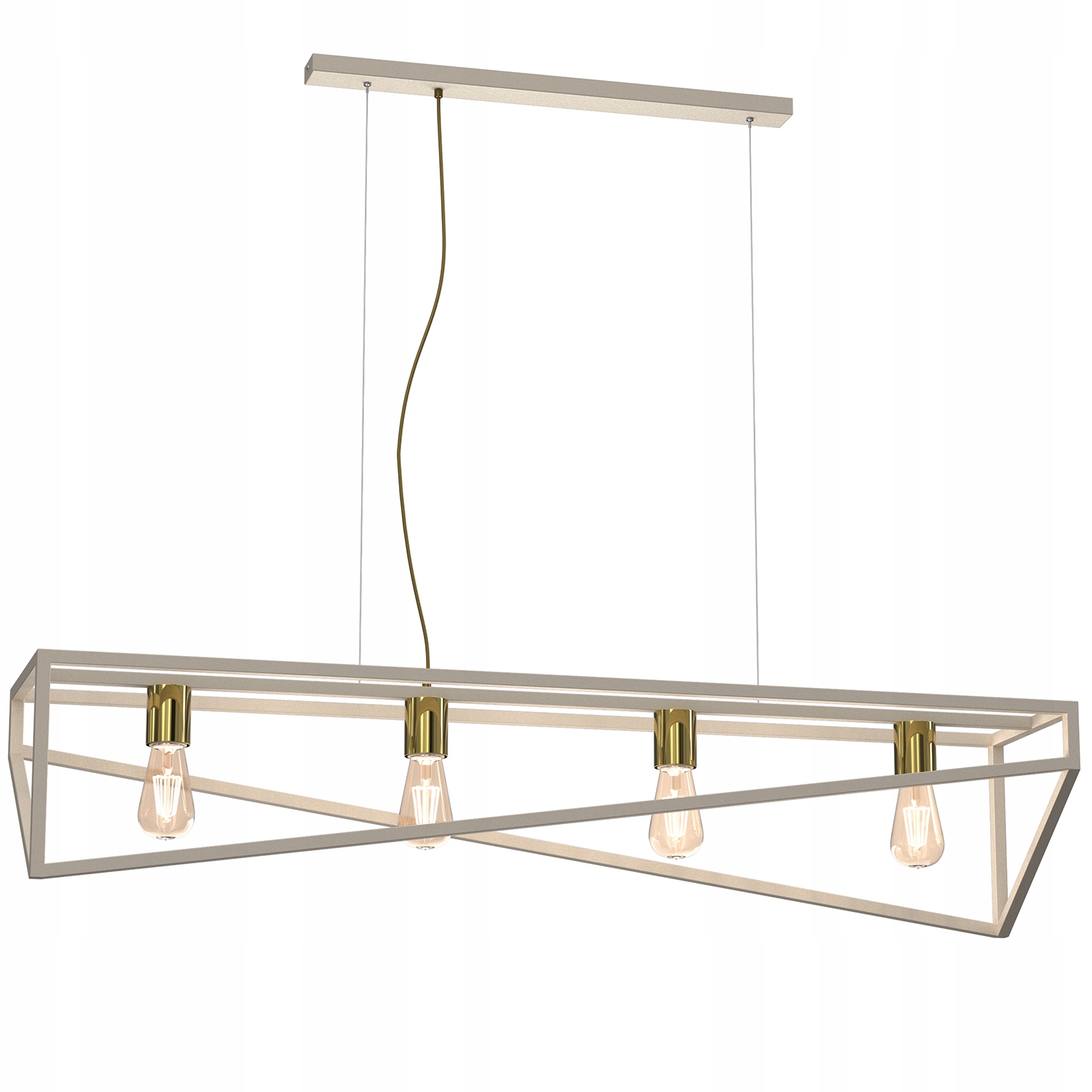 Závěsná lampa Luminex Gote 4 světelné body E27