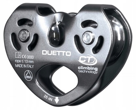 

Bloczek Climbing technology Duetto srebrny