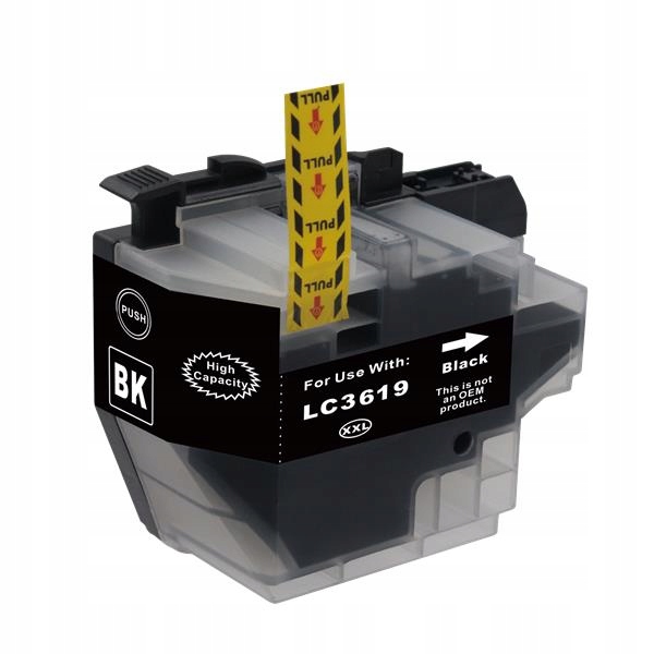 4x TUSZ DO BROTHER MFC-J3530DW MFC-J3930DW MFC-J2330DW MFCJ2730DW LC3619 XL Kod producenta BI-LC3619 BK