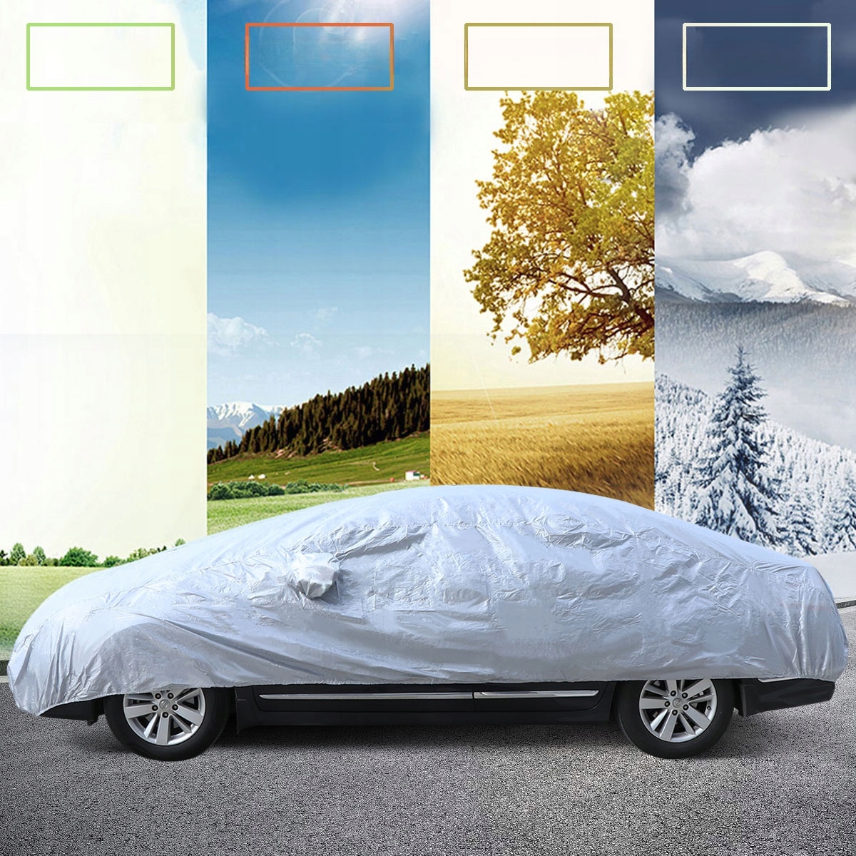 OSŁONA SAMOCHODU SNOW PEŁNA OSŁONA SAMOCHODU MAN Producent inny