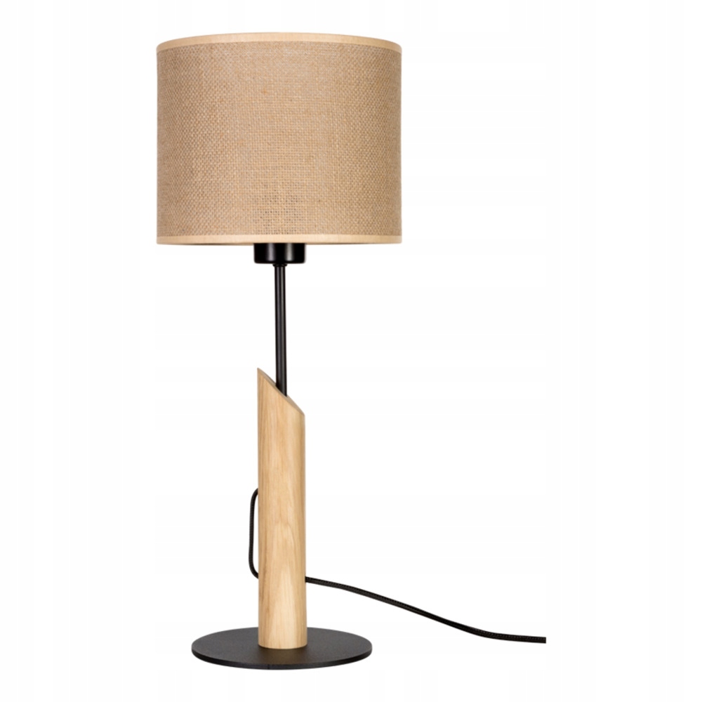 Stolová Lampa Colette Jute 1xE27 Čierny Dub IP20 S-862014904 Britop
