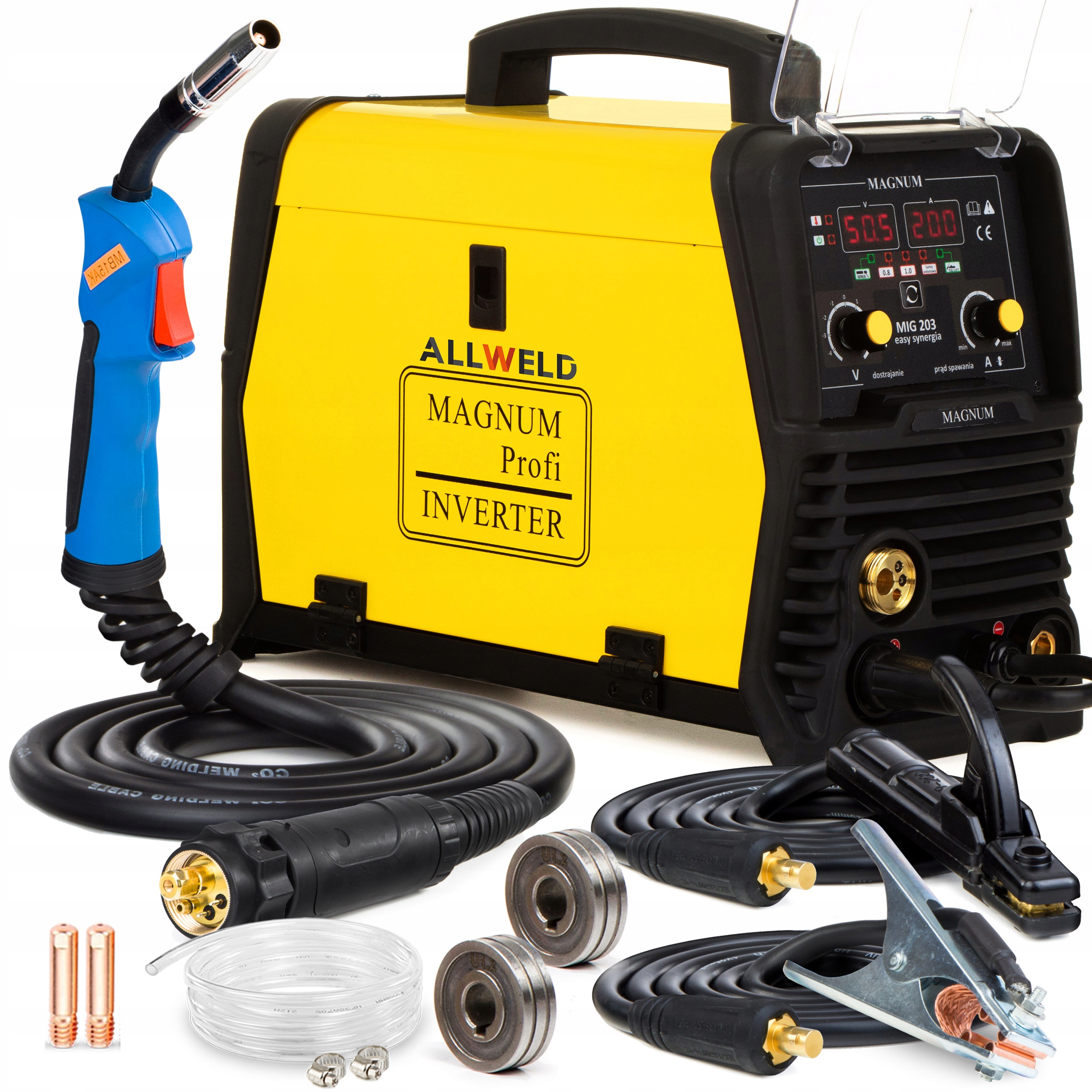СВАРОЧНЫЙ АППАРАТ MIGOMAT MAGNUM MAG 200A MMA TIG SYNERGIA