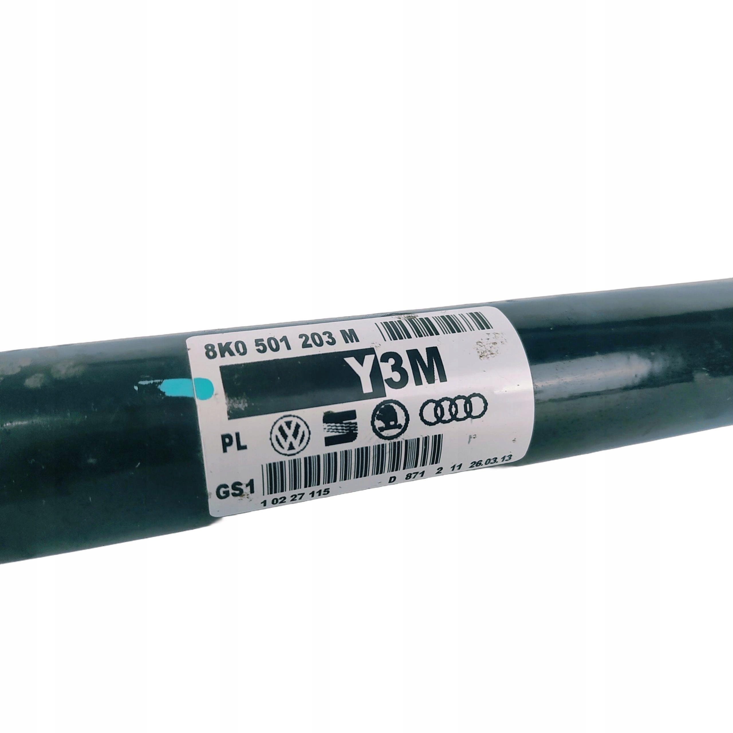 semi-axis rear part AUDI A5 8T A4 8K 8K0501203M