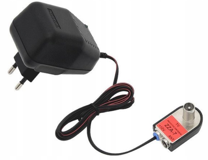 ZASILACZ ANTENOWY TV NAZIEMNEJ DVB-T TELMOR ZZA-7 EAN (GTIN) 5903953003973