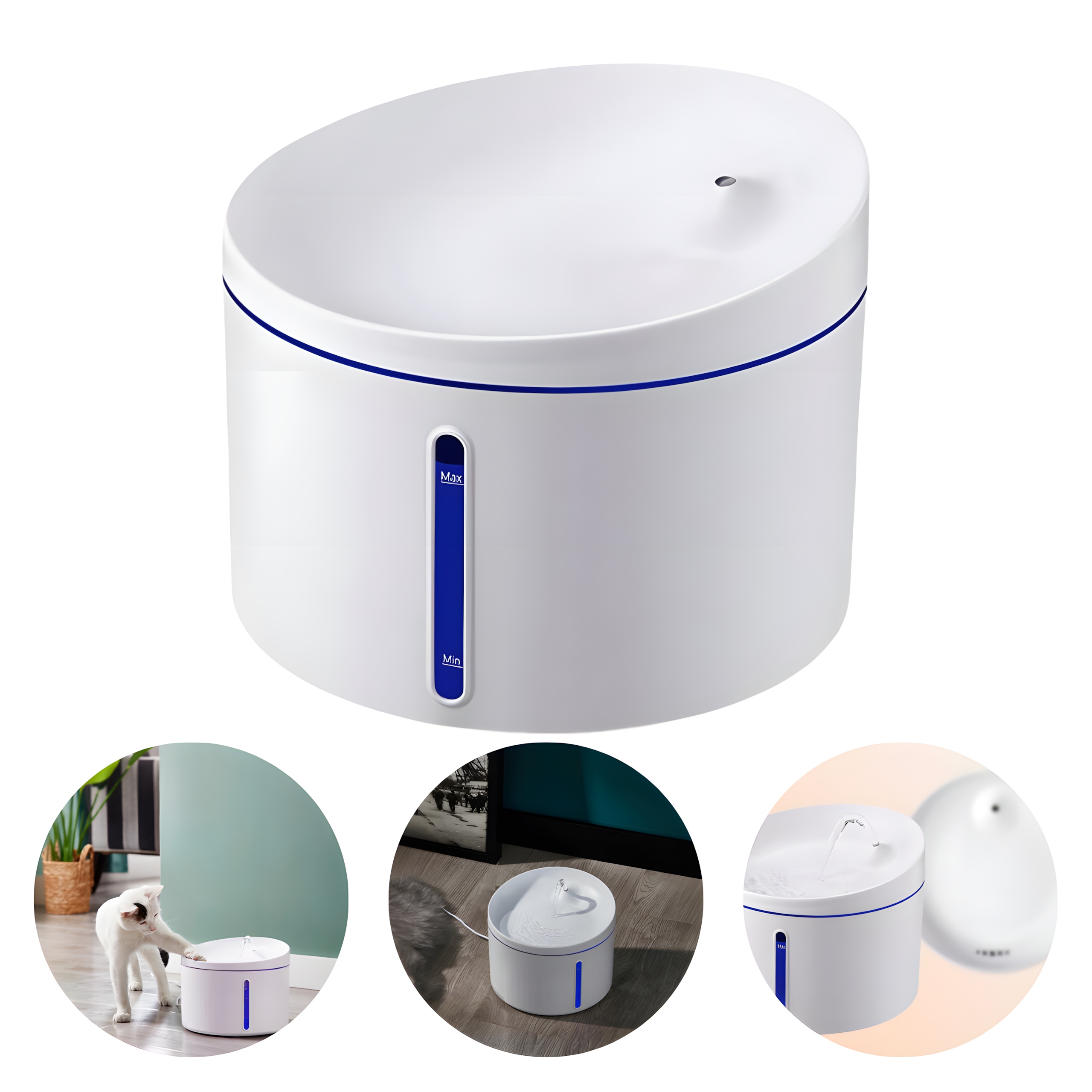 Levně Dogness Inteligentní Fontána Miska na vodu pro psa a kočku 3,2 l