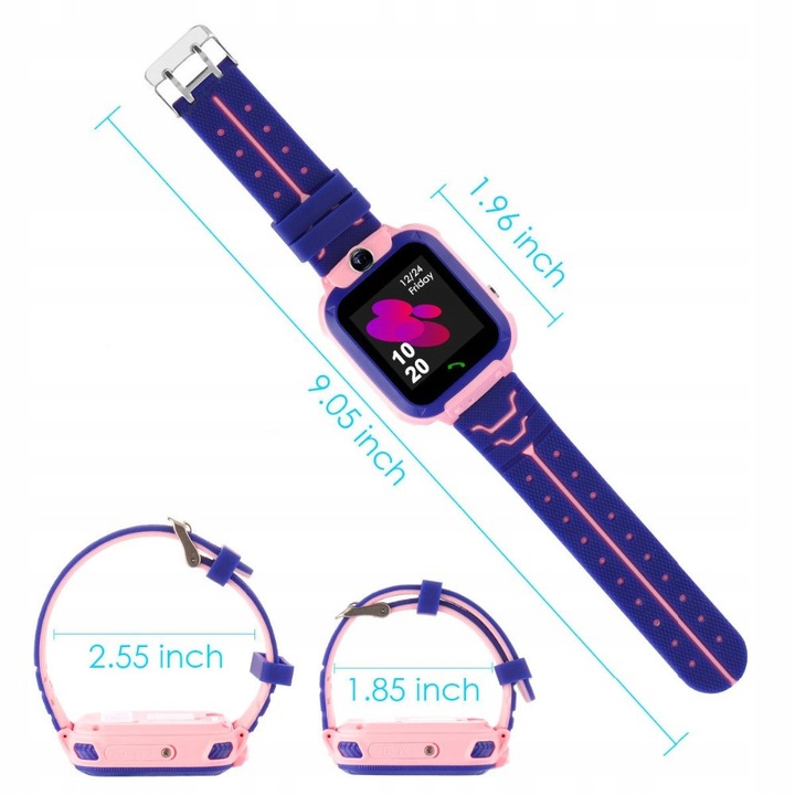 SMARTWATCH DLA DZIEWCZYNKI RÓŻOWY GSM WODOODPORNY EAN (GTIN) 5908222201784