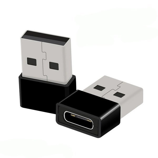 Adapter - Przejściówka - USB typ C na USB - czarny