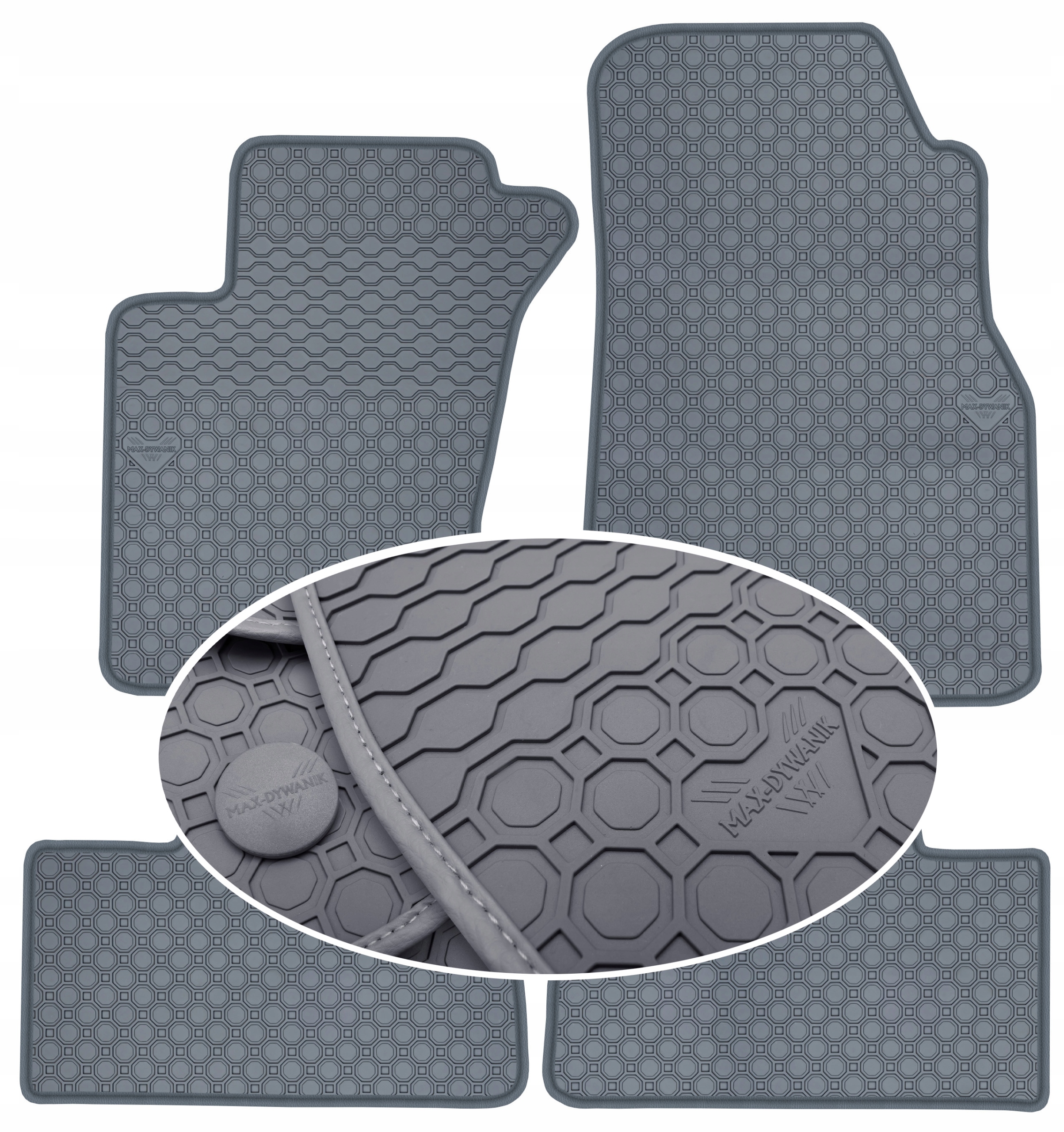 Mercedes ML W163 Suv 2000-2005 Gumové rohože PrimeLiner