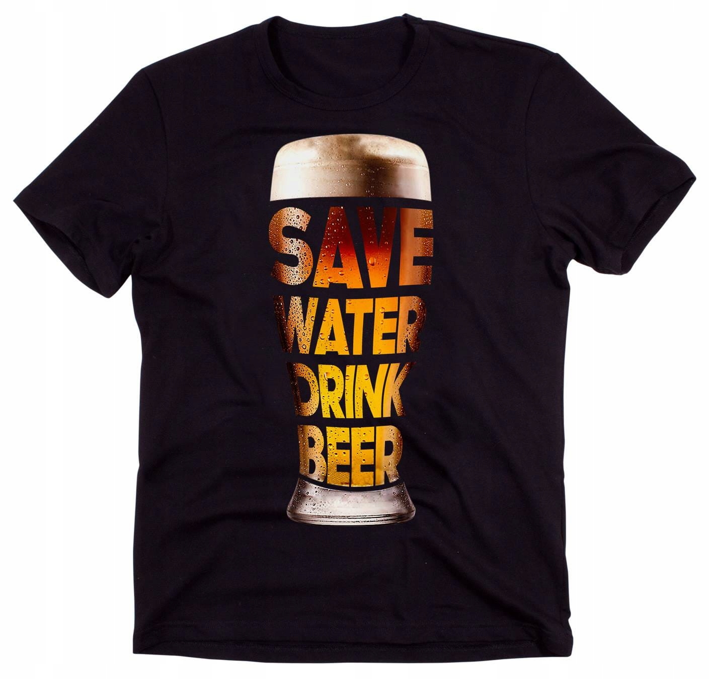 

T-shirt koszulka na prezent męska z piwem roz XL