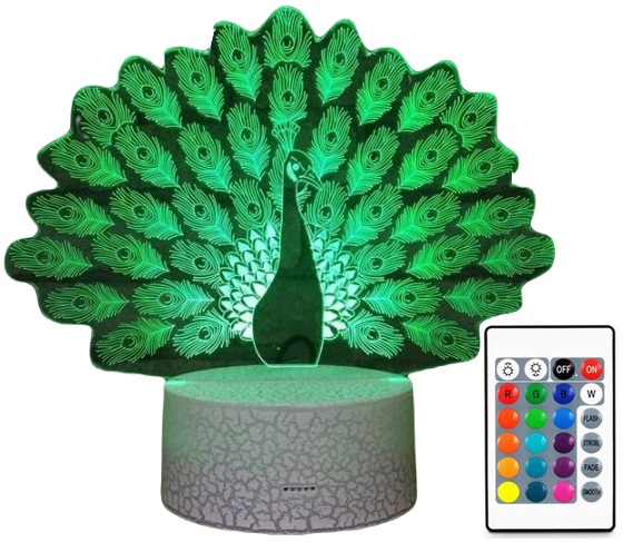 

Lampa 3D Led Usb Paw Lampka Nocna dla Dziecka