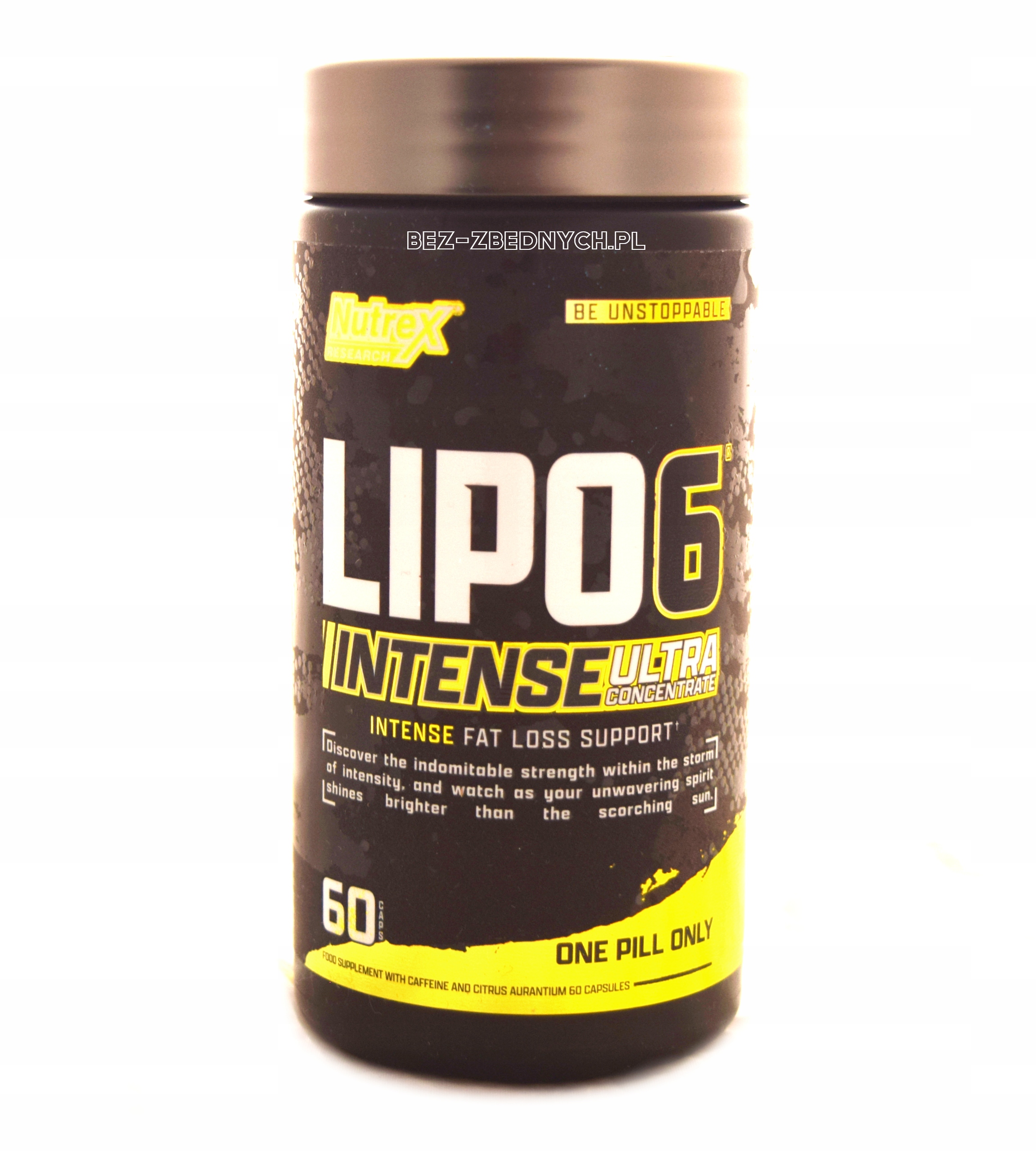 Nutrex Research LIPO-6 Black Intense Ultra Concentrate 60c Originální Veganský