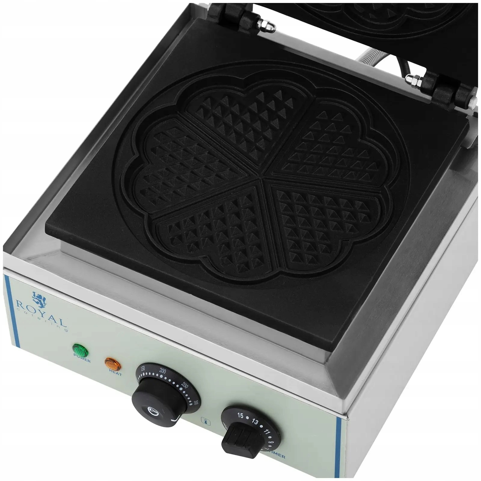 Gofrownica elektryczna 5 serc 1500 W Royal Catering RCWM-1500-H 10010319