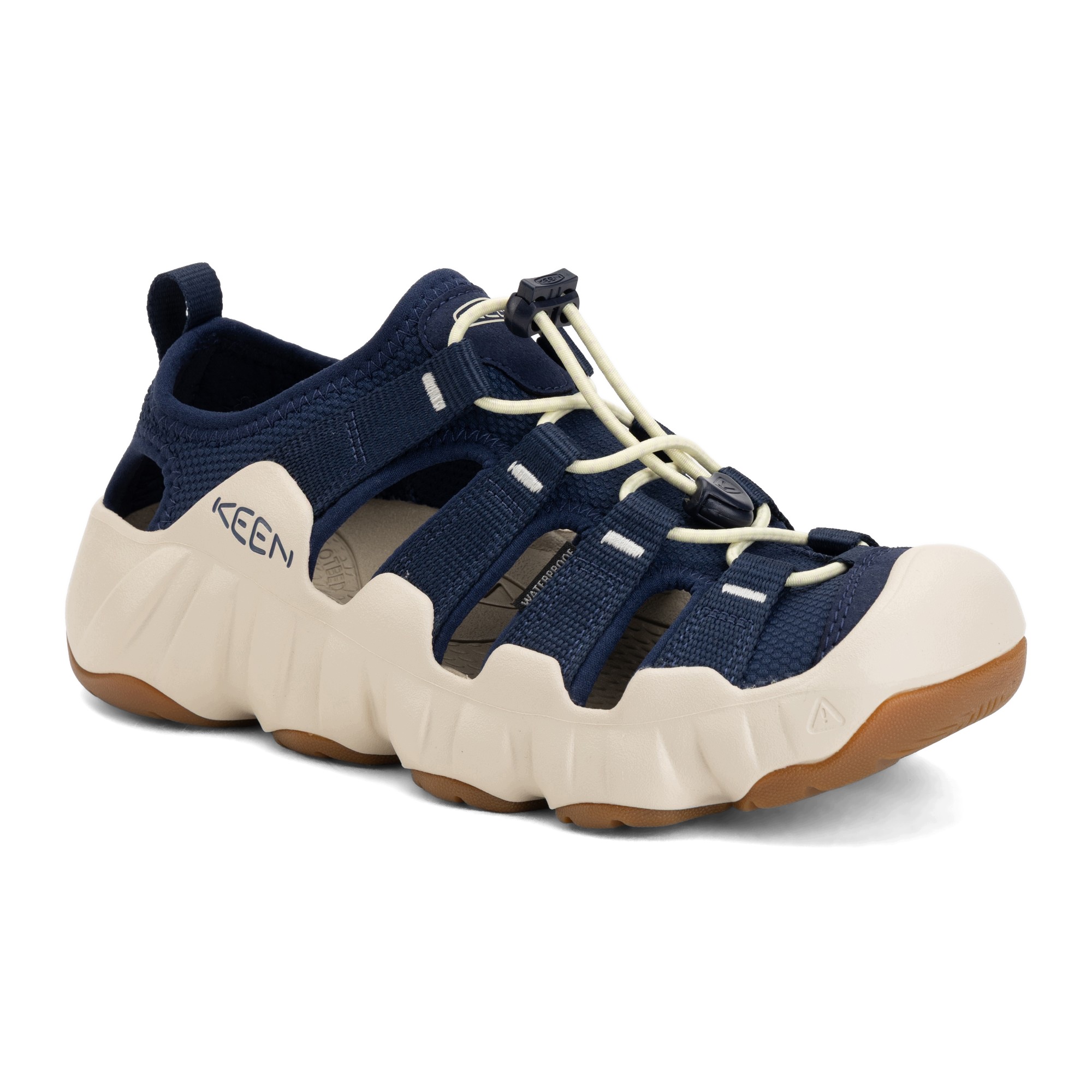 Sandały damskie Keen Hyperport H2 naval academy/wax yellow