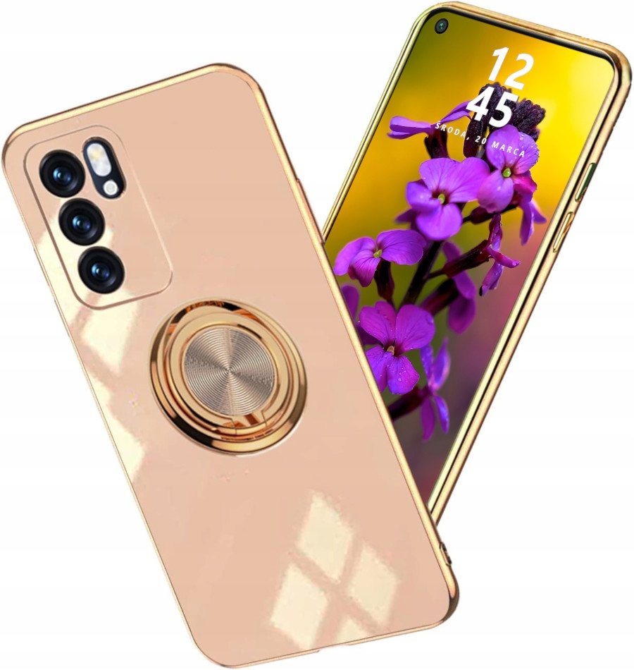 

Etui do Oppo Reno 6 5G Silicone Love Ring
