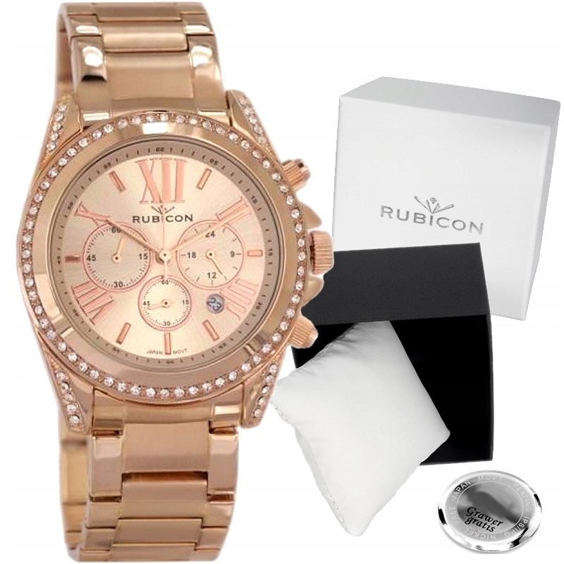Dámské hodinky Rubicon Sarita Gravírování krabička
