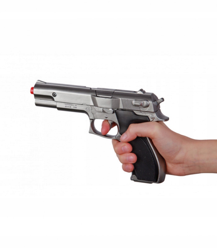 Metalowy Pistolet zabawkowy na kapiszony Zabawka