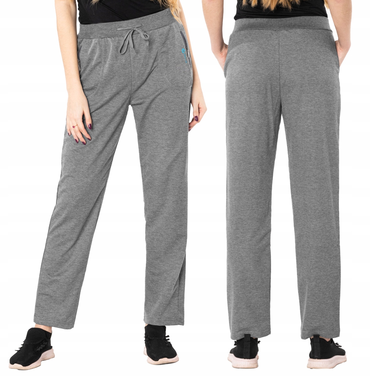 

Spodnie Dresowe Dresy Sportowe Damskie 514-01 r XL
