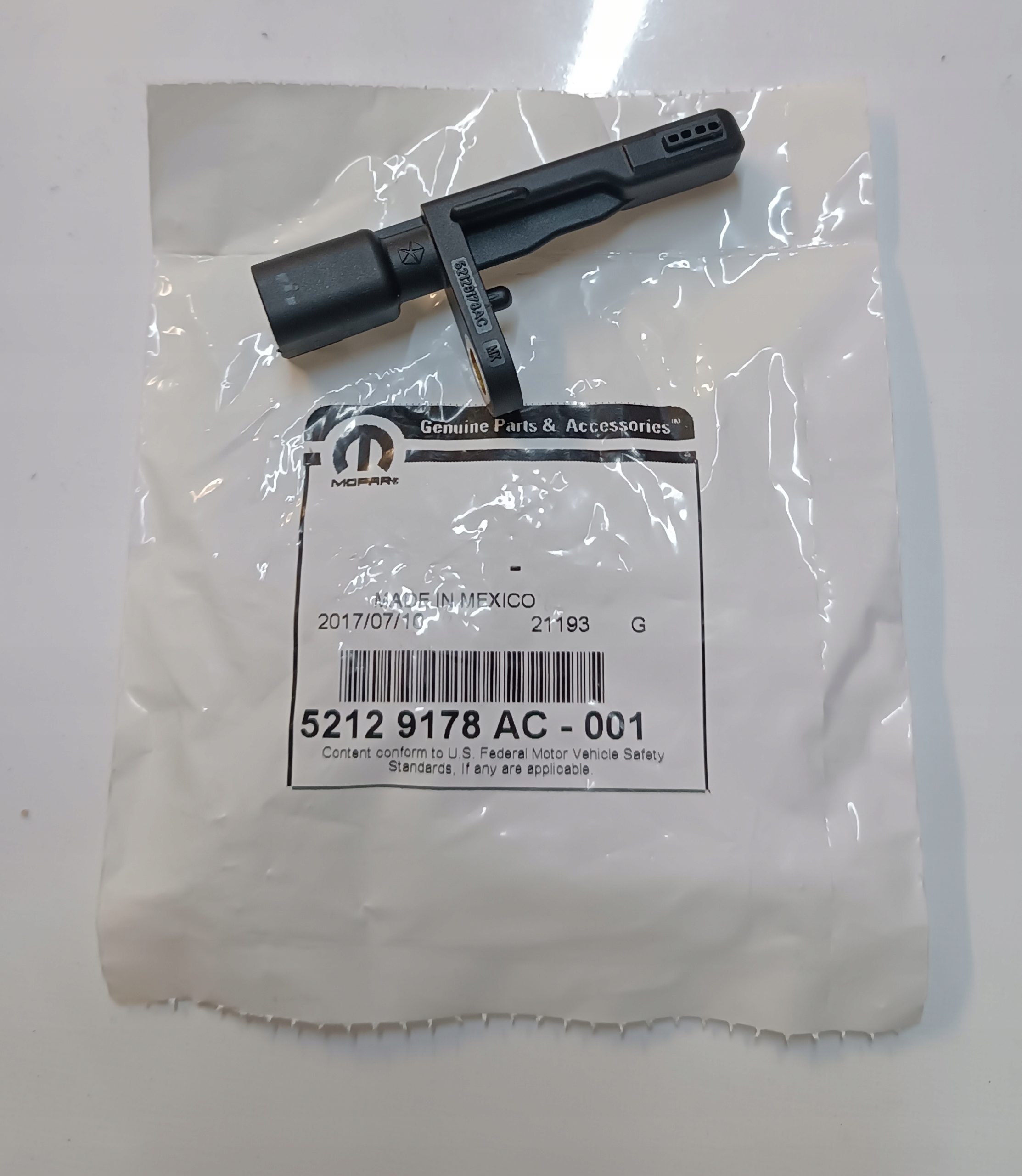 CZUJNIK ABS TYŁ TYLNY L/P JEEP LIBERTY CHEROKEE 52129178AC NOWY OE