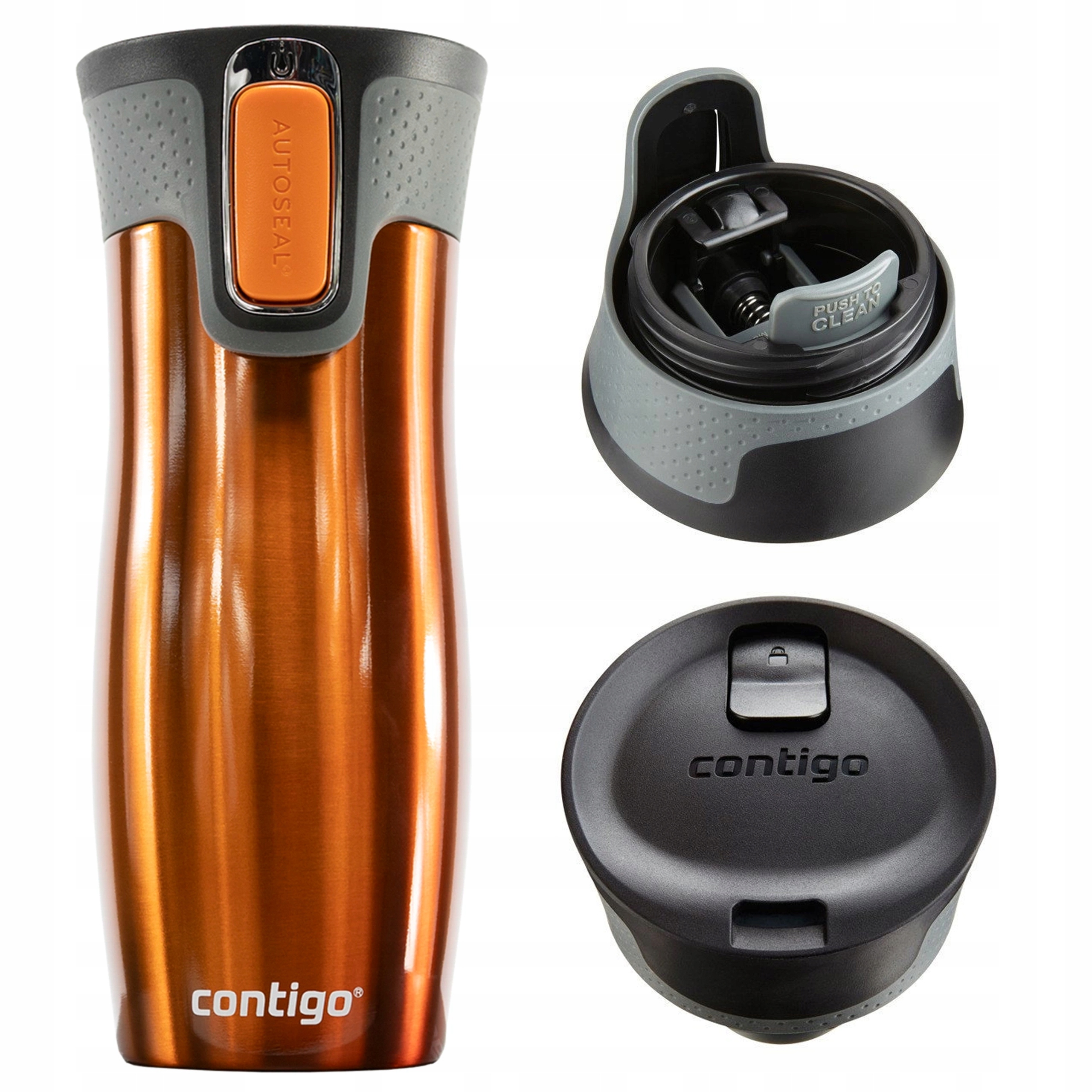 Kubek Termiczny Contigo 2095850 West Loop 2.0 470ml Pomarańczowy
