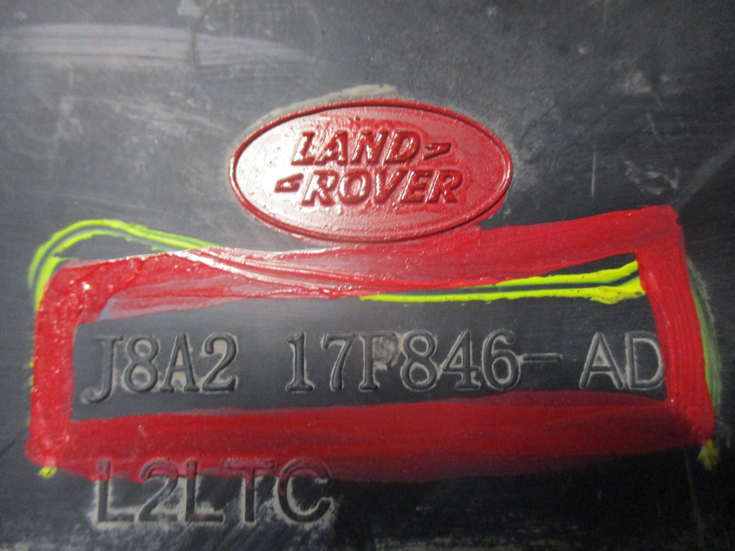 Blende Abdeckung abdeckung unter Stoßstange RANGE ROVER VELAR J8A2-17F846-AD