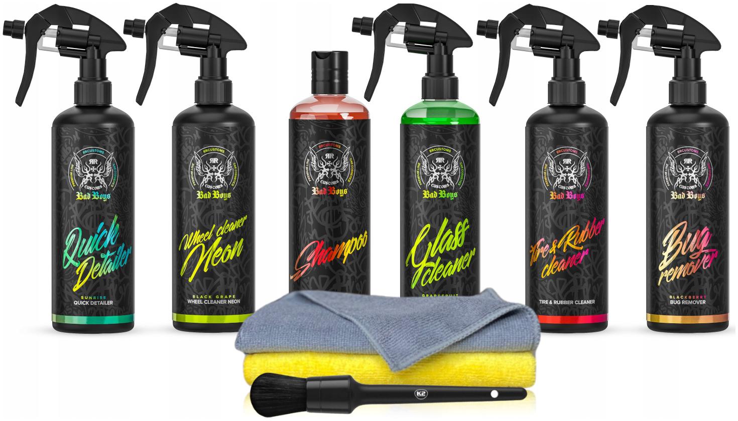 RR Customs RRC Bad Boys Zestaw Kosmetyków Do Auta Detailing Na Prezent