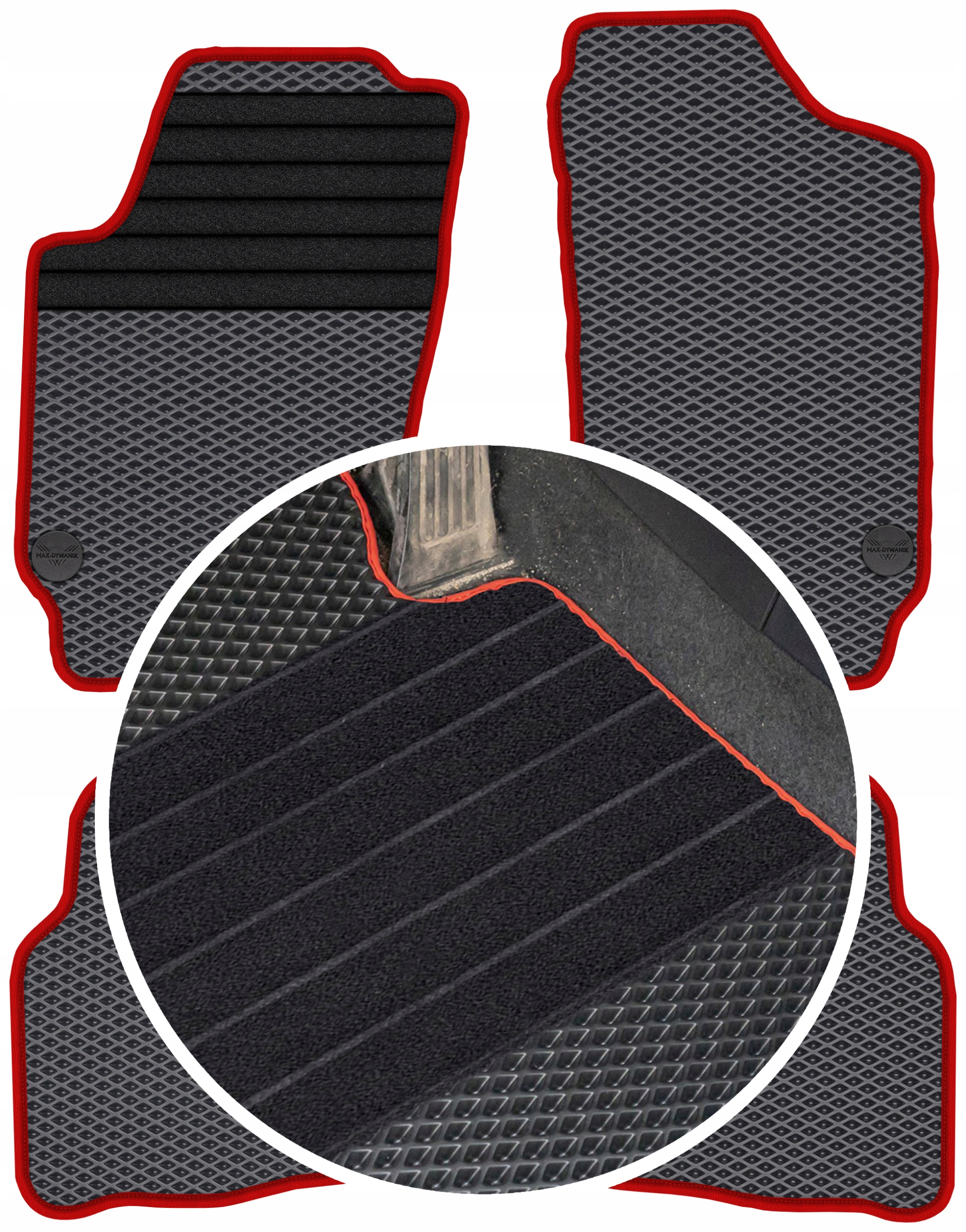 Seat Ibiza III 2002-2008 Gumové rohože do auta Eva Eternity