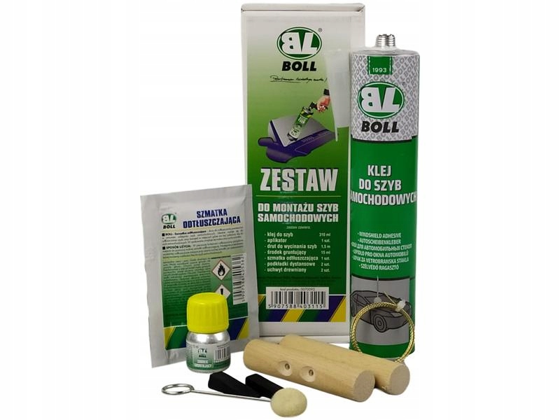 BOLL ZESTAW DO MONTAŻU SZYB SAMOCHODOWYCH Marka Boll