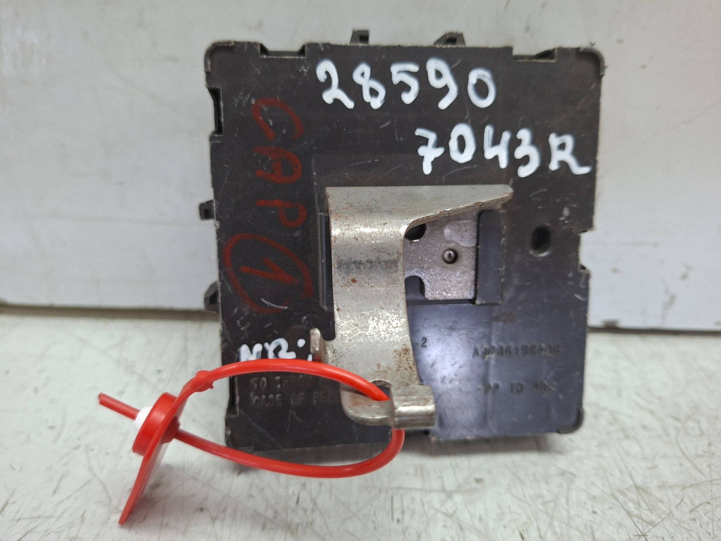 module control unit KOMFORTU BCM 285907043R A2C16661006 RENAULT CLIO V CAPTUR