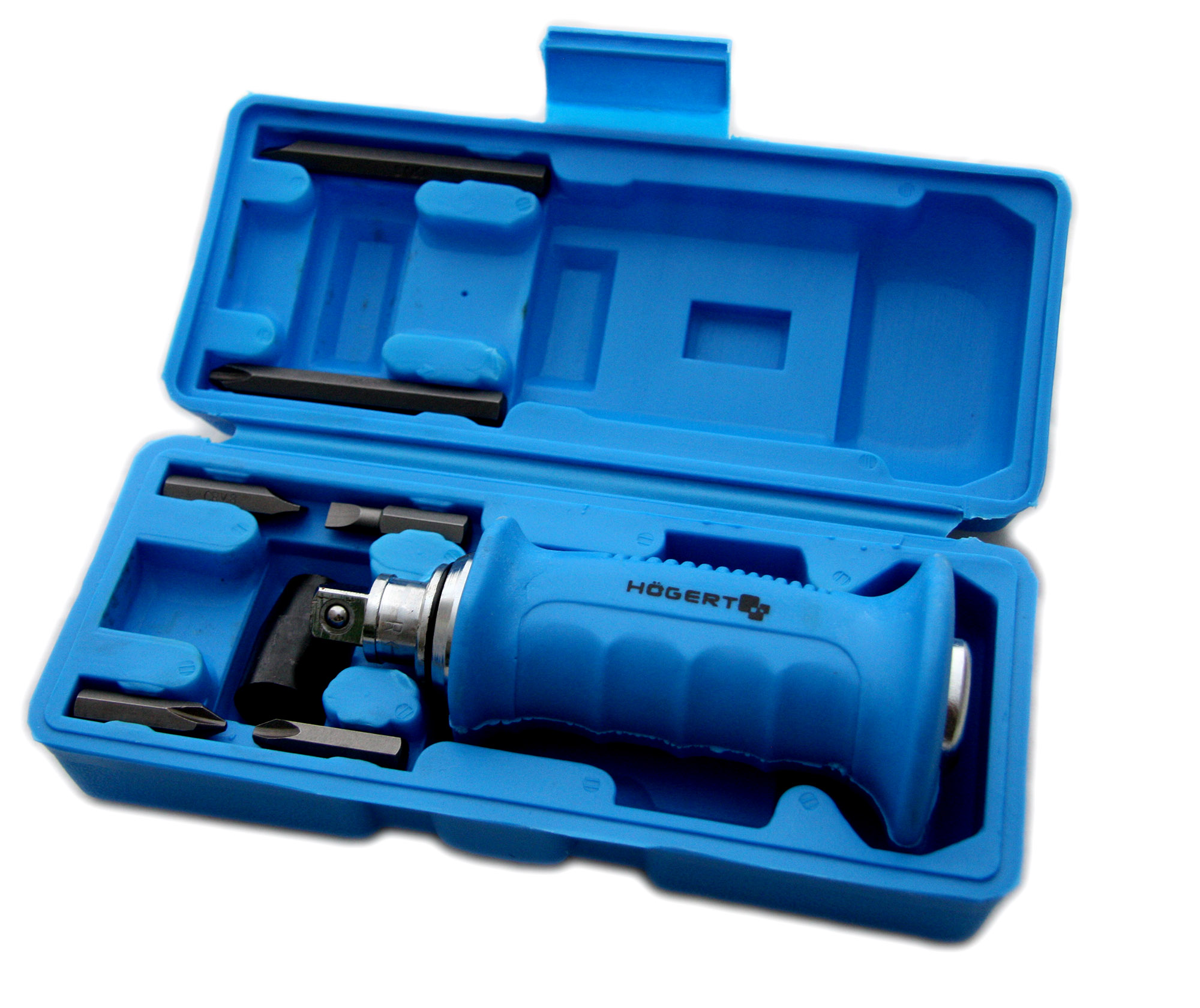 

Wkrętak udarowy 1/2" z końcówkami HT1S077 Hogert