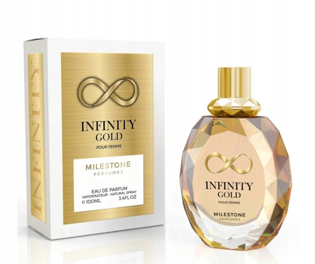 Milestone Infinity Gold 100ml EDP-Orginalne Perfumy Arabskie