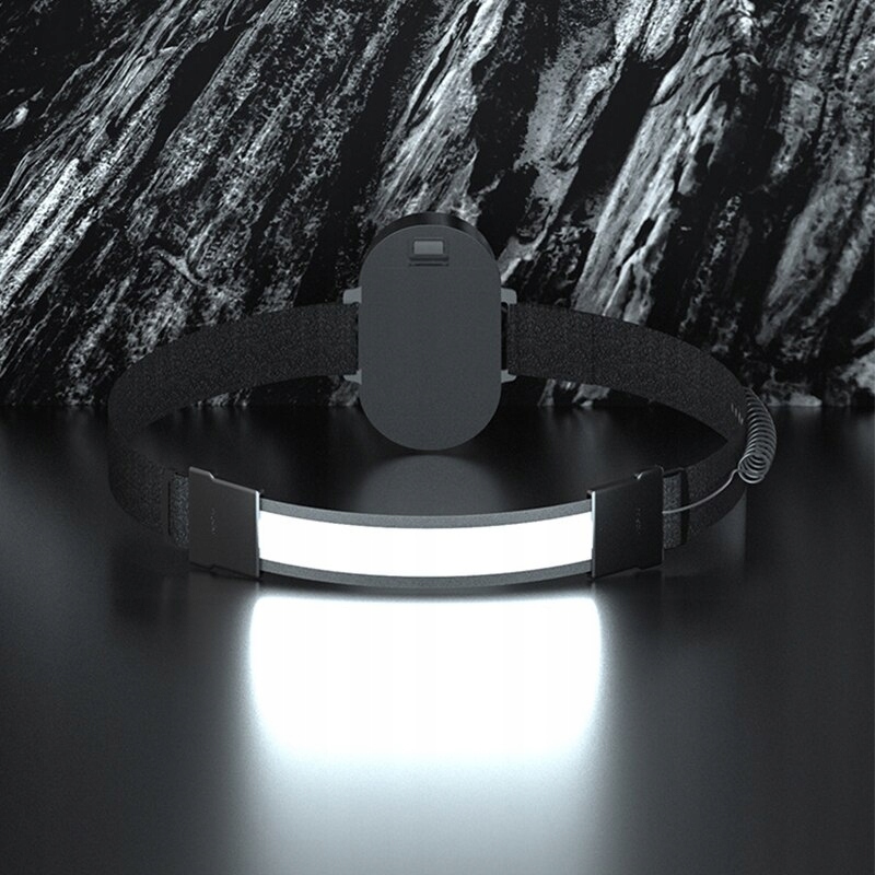 MOCNA LATARKA CZOŁOWA LED COB OPASKA Marka Oledowani
