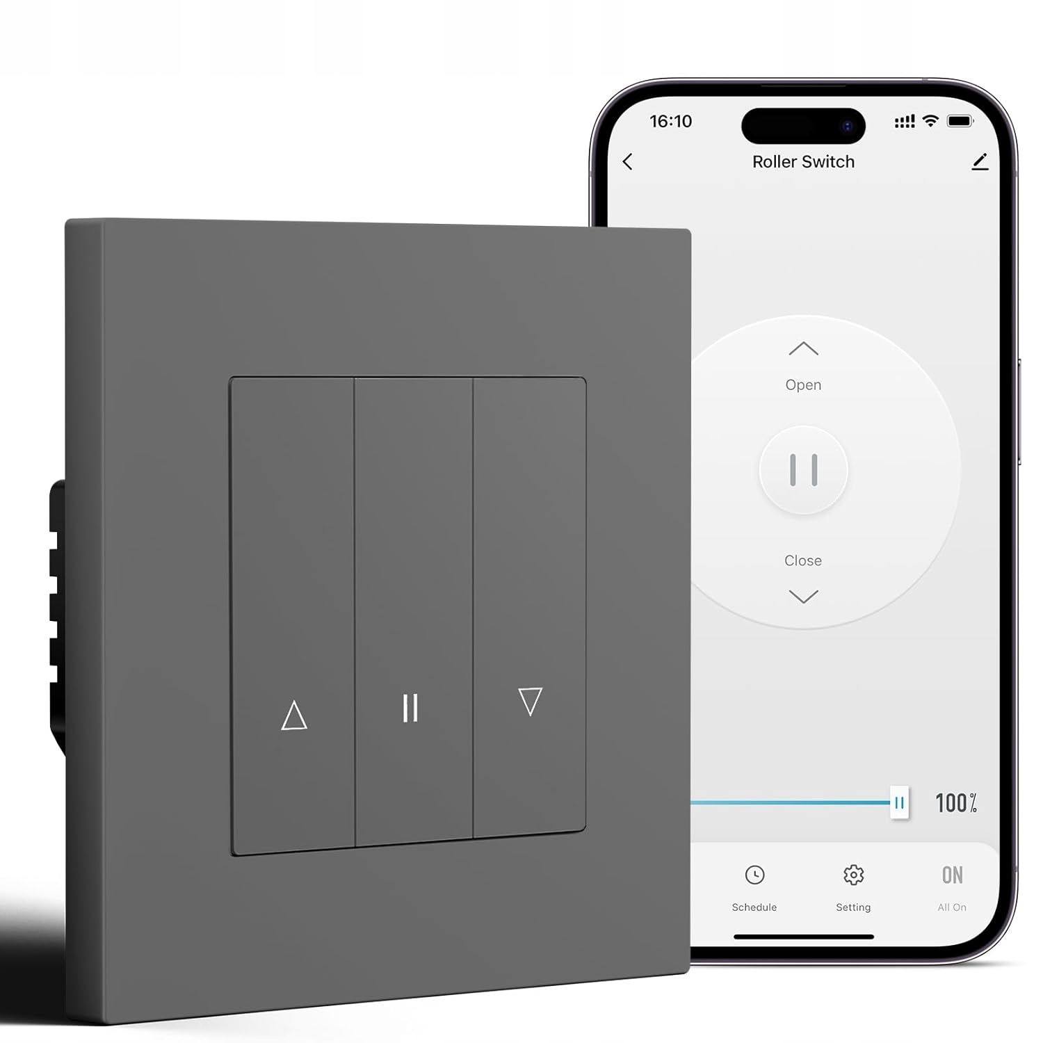 Spínač Rolet Zigbee Smart Home Alexa Tuya