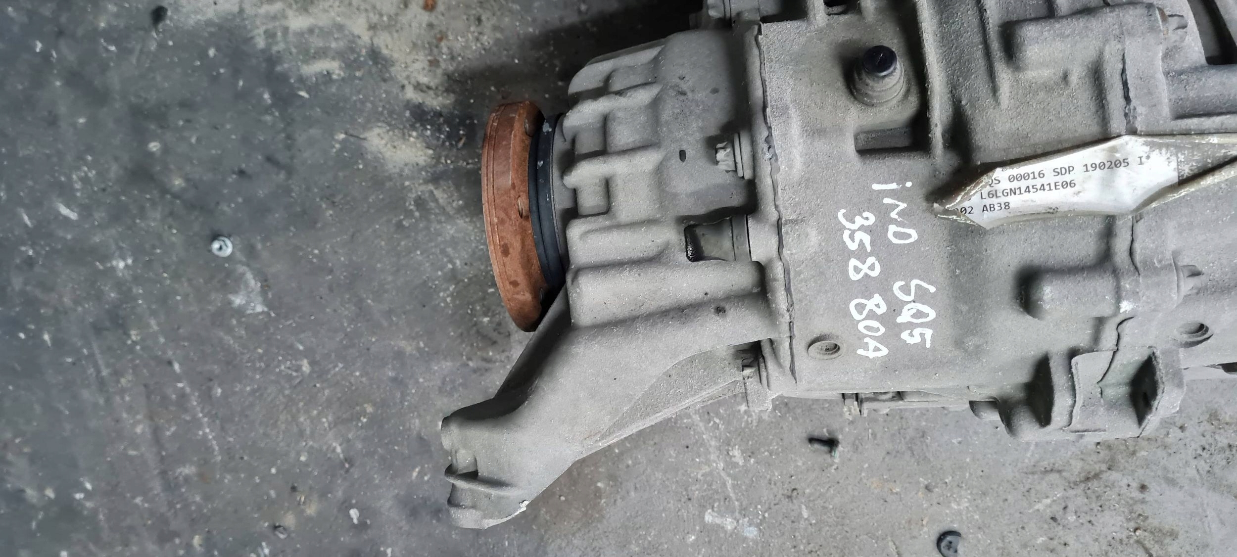 SQ5 80A differential diff differential rear part mechanism 3.0 TFSI SDP 0D3500043