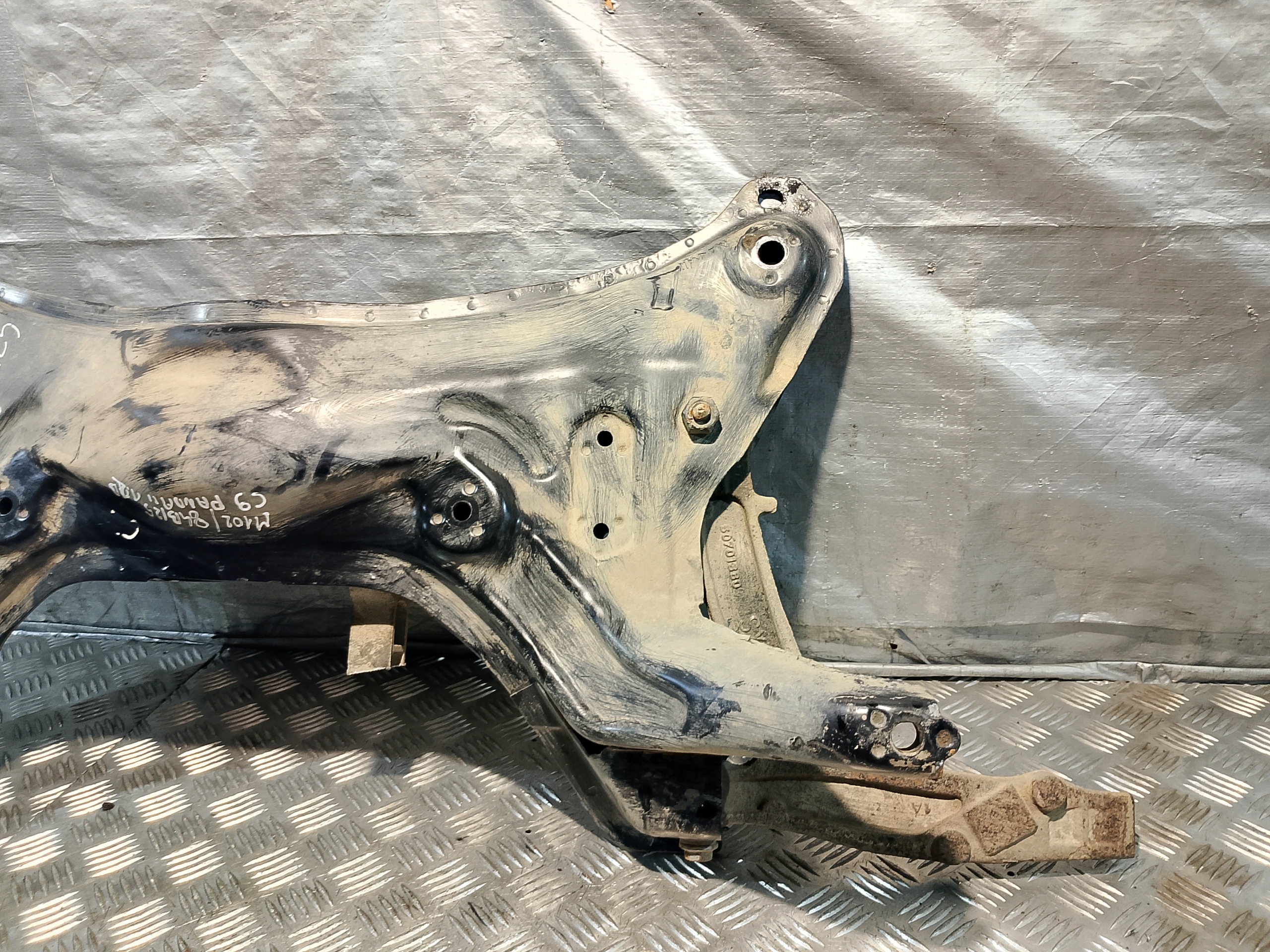 sider below engine subframe axle beam FIAT PANDA II 2 1.2 B